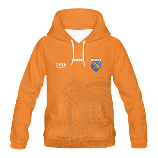 County Armagh 1916 Proclamation Hoodie - Adults 4XL