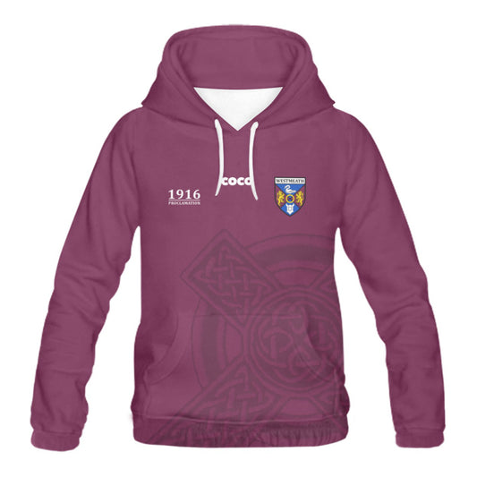 County Westmeath 1916 Proclamation Hoodie - Adults 4XL