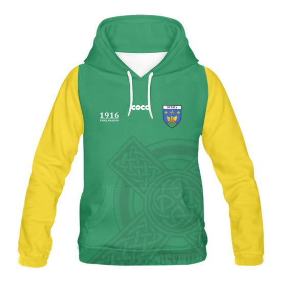 County Offaly 1916 Proclamation Hoodie - Adults