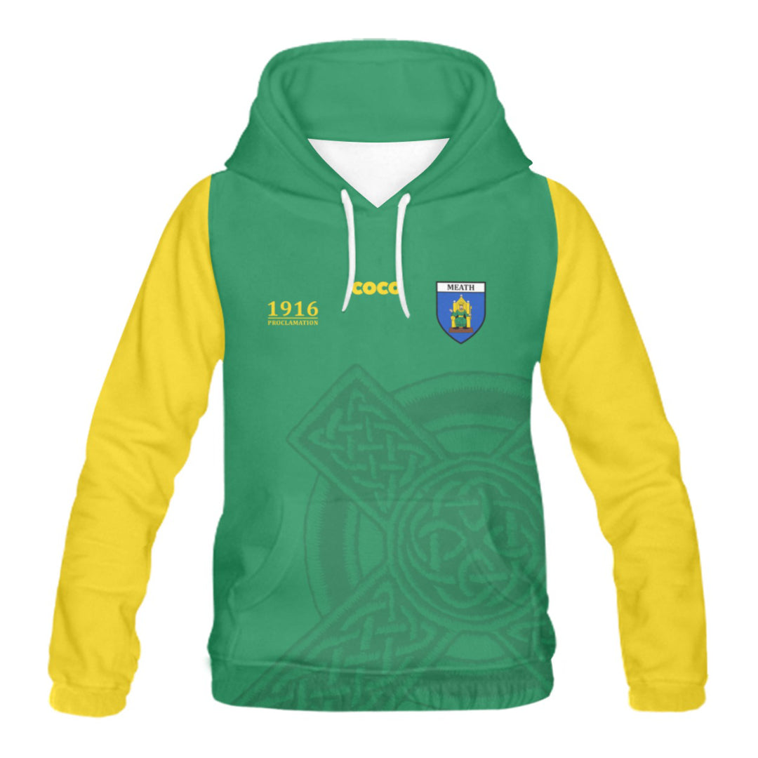 County Meath 1916 Proclamation Hoodie - Adults 4XL