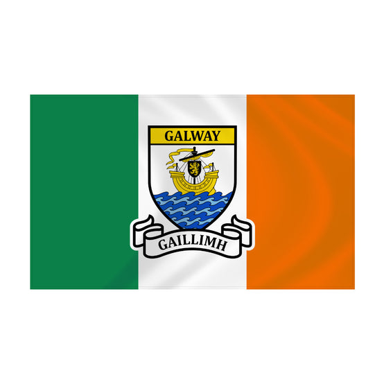 County Galway Tricolour Flag