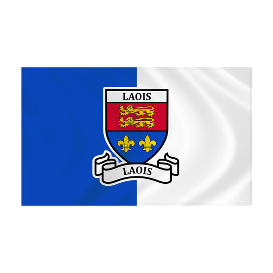 County Laois Classic Crest Flag