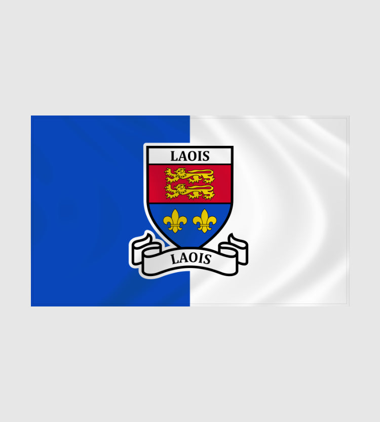 County Laois Classic Crest Flag