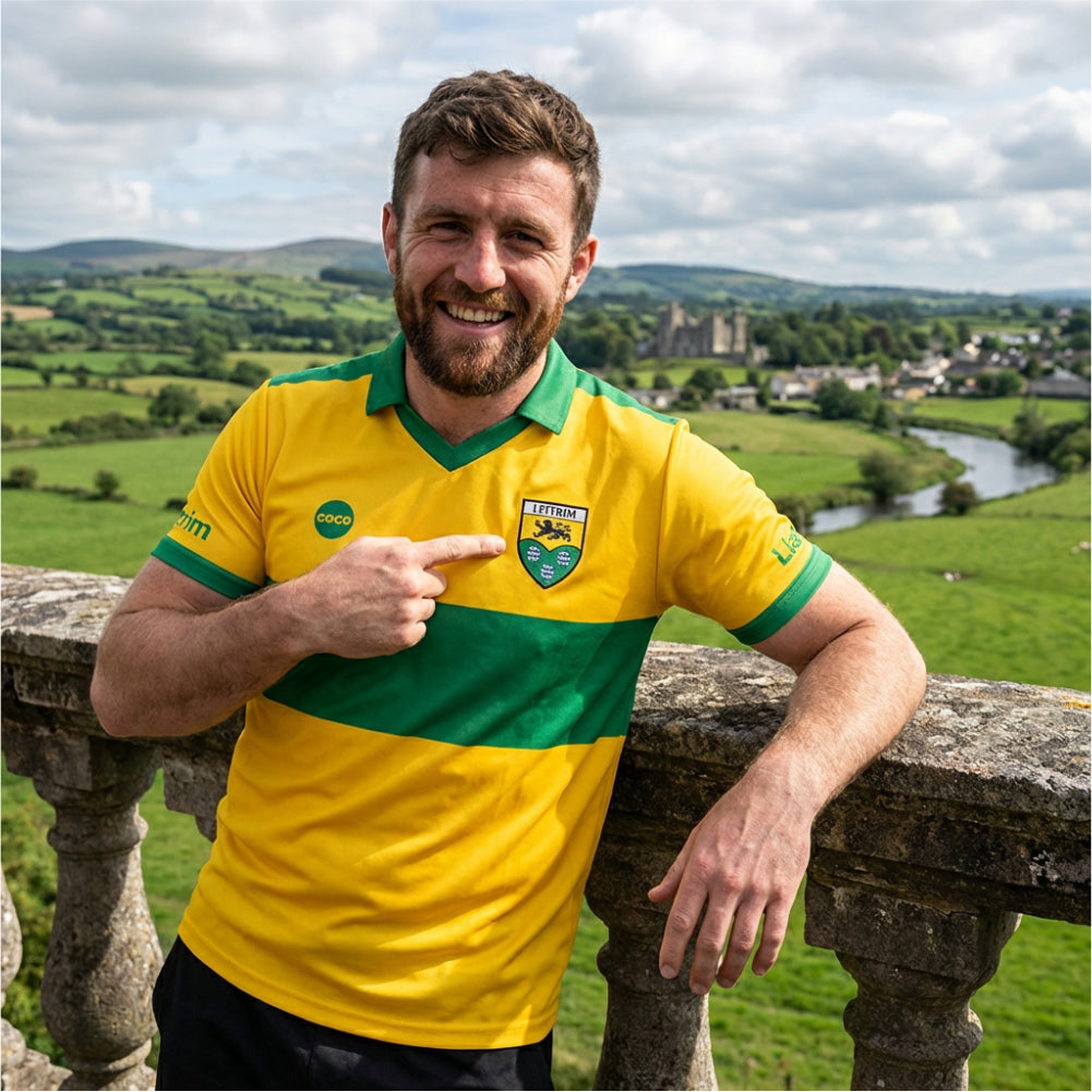 County Leitrim Retro Jersey Away