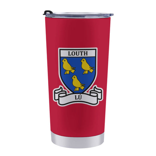 County Louth Classic Crest 20oz Travel Mug