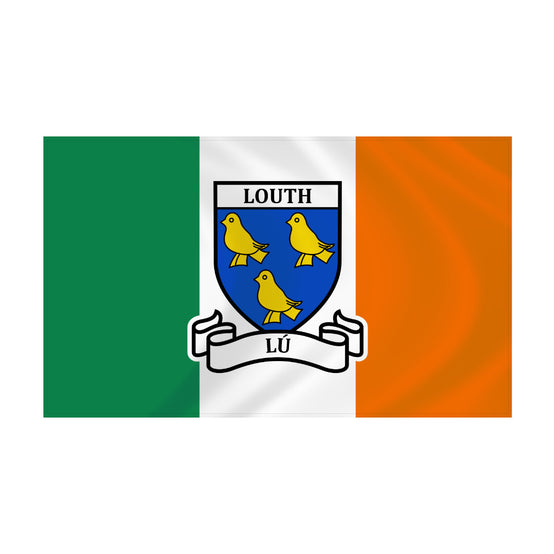 County Louth Tricolour Flag