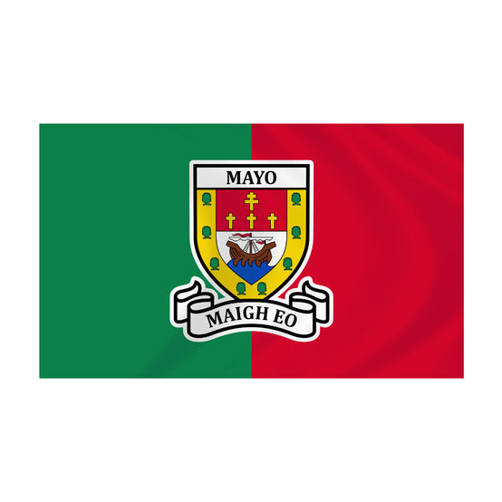 County Mayo Classic Crest Flag