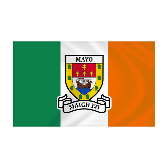 County Mayo Tricolour Flag