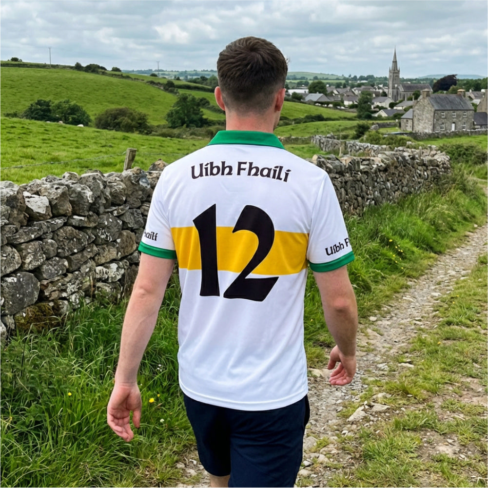 County Offaly Retro Jersey Away