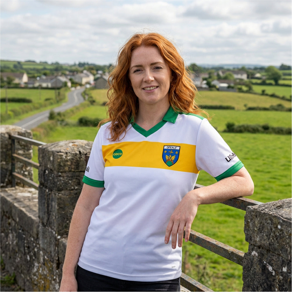County Offaly Retro Jersey Away