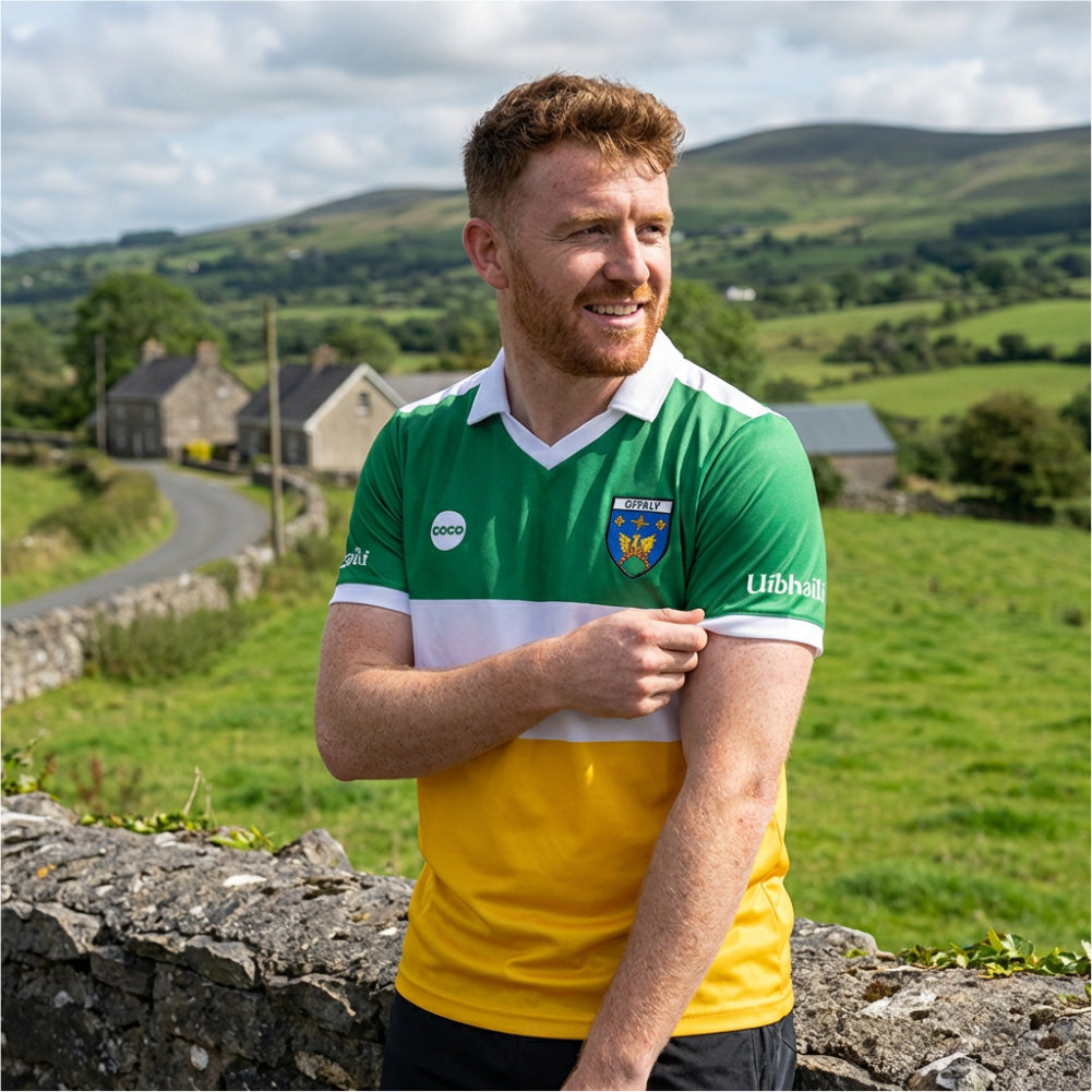 County Offaly Retro Jersey Home