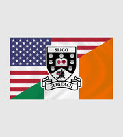 County Sligo Irish American Flag