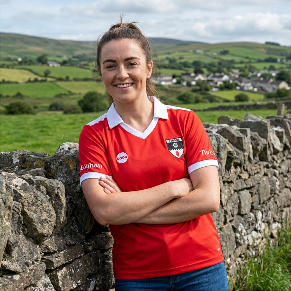 County Tyrone Retro Jersey Away