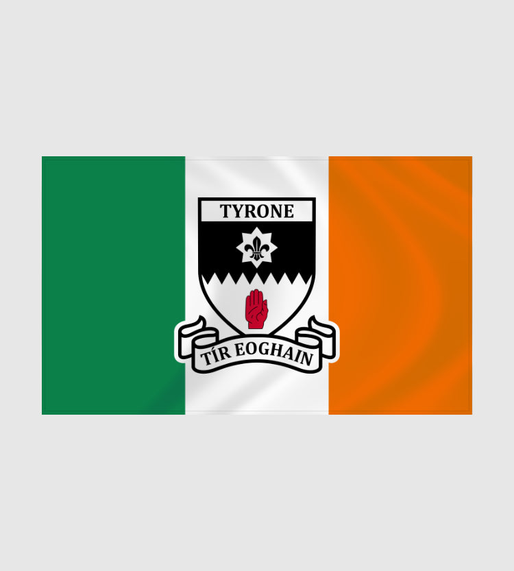 County Tyrone Tricolour Flag