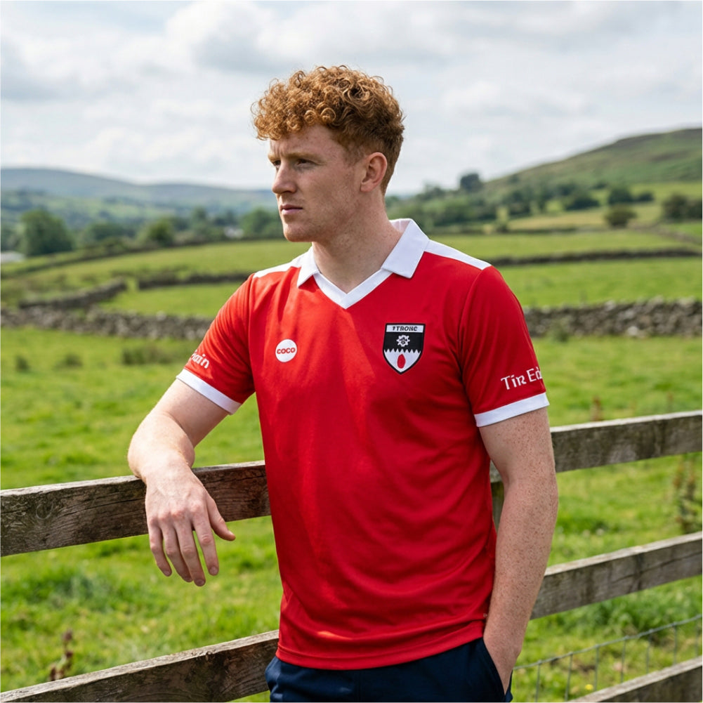 County Tyrone Retro Jersey Away
