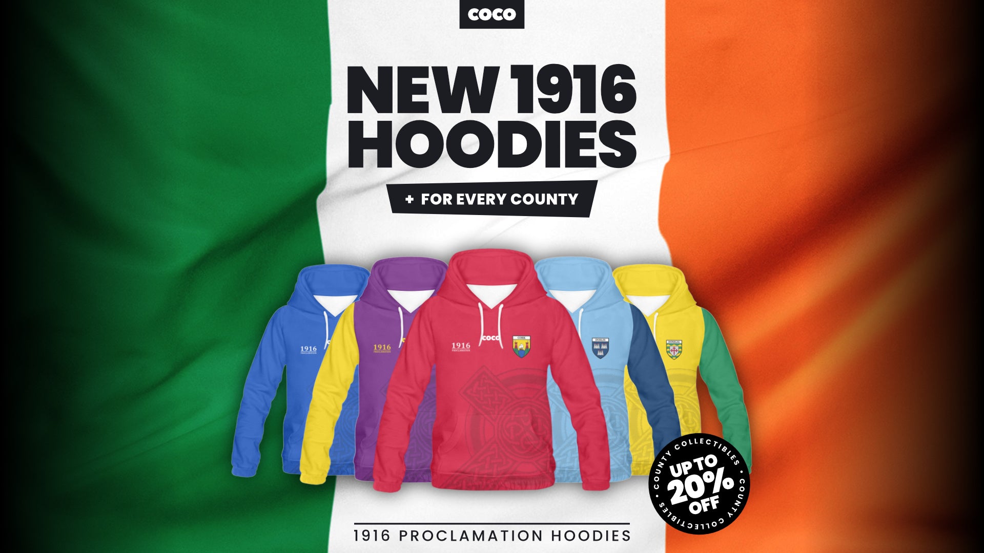 Website Banner 1916 Hoodies Desktop