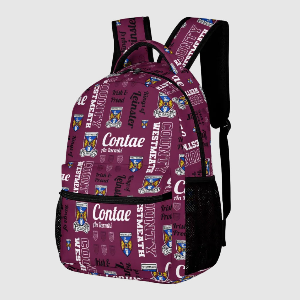 County Westmeath Backpack, Lunch Bag & Pencil Case Set