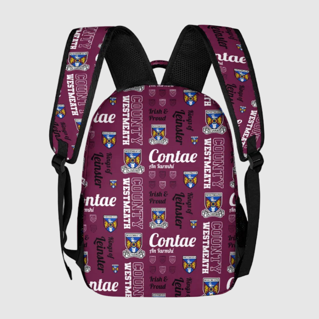 County Westmeath Backpack, Lunch Bag & Pencil Case Set