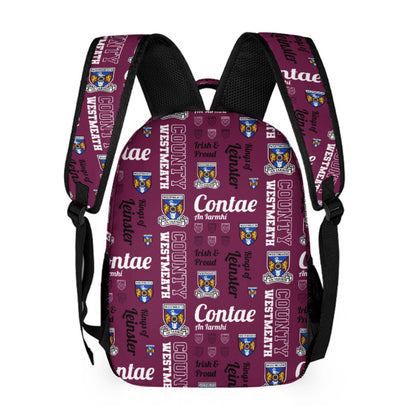County Westmeath Backpack, Lunch Bag & Pencil Case Set