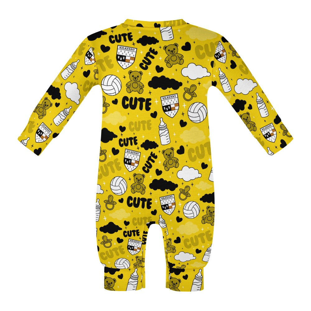 County Kilkenny Cute Baby Sleepsuit
