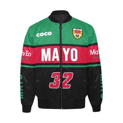 County Mayo Vintage Quilted Bomber Jacket 5XL