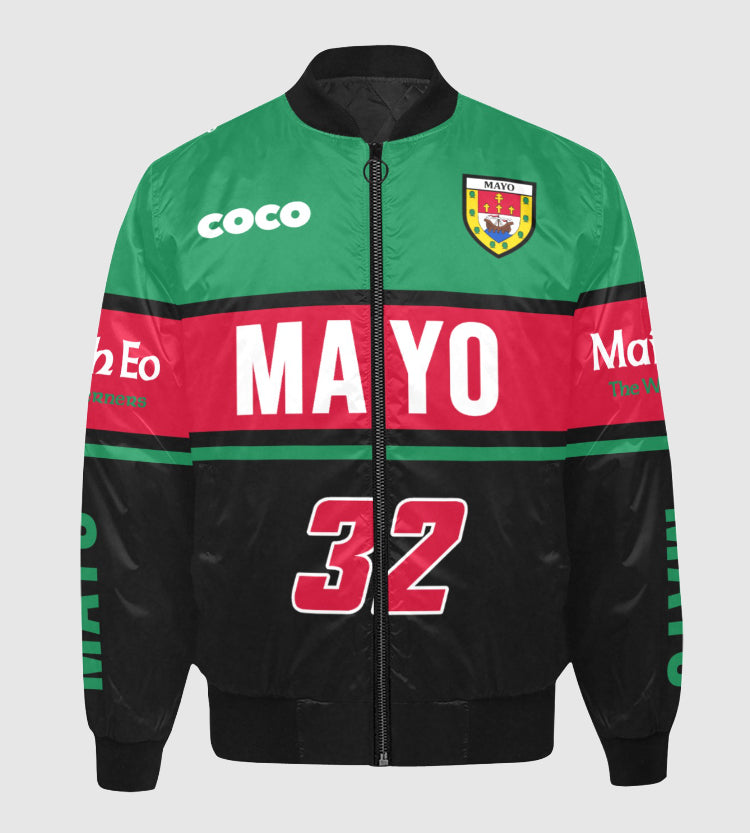 County Mayo Vintage Quilted Bomber Jacket