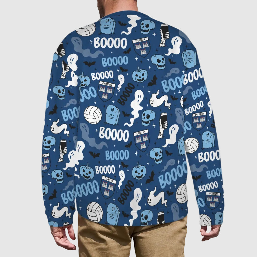 County Dublin Ghostly Halloween Sweater