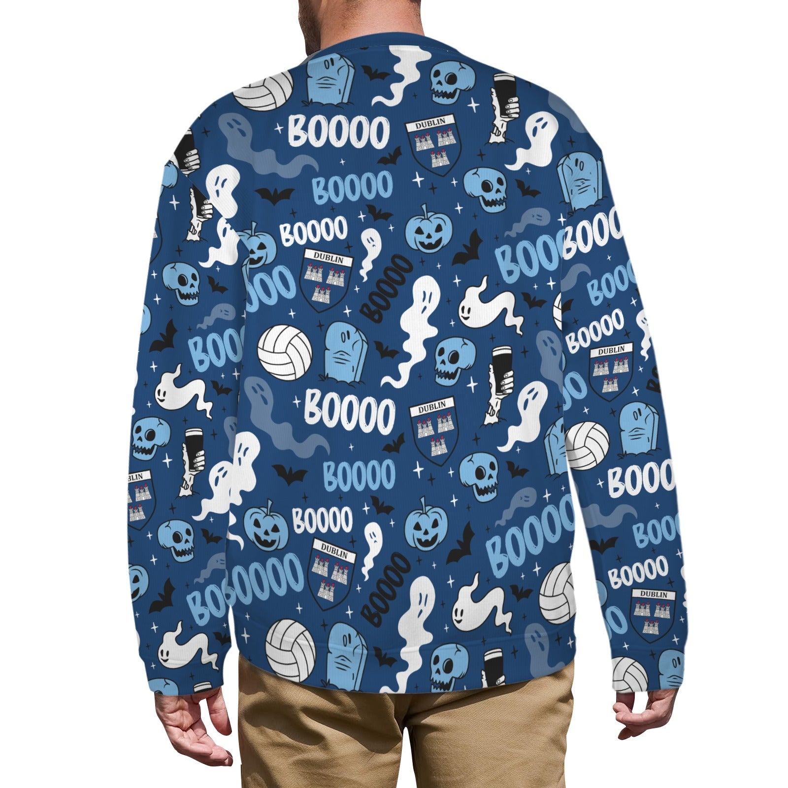 County Dublin Ghostly Halloween Sweater