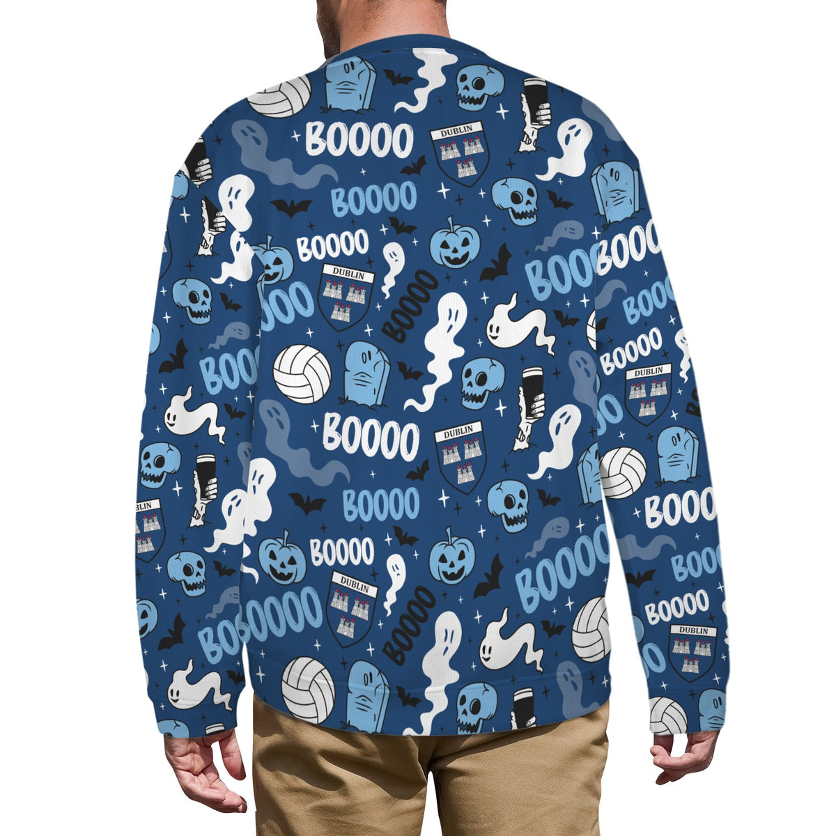 County Dublin Ghostly Halloween Sweater