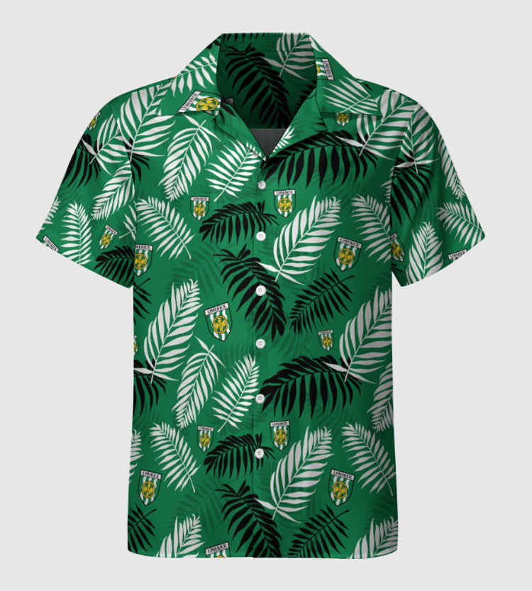 County Limerick Hawaiian Button Up Shirt - Kids