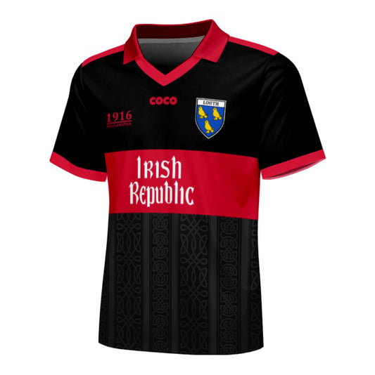County Louth Irish Republic Jersey - Kids Age 9-10