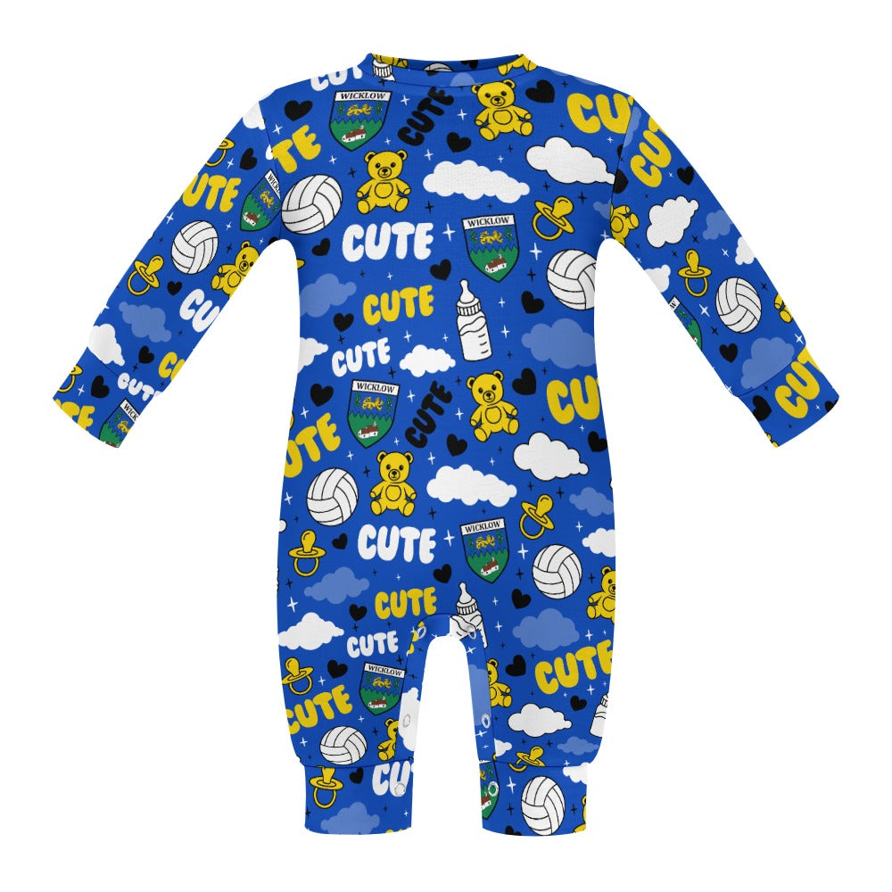 County Wicklow Cute Baby Sleepsuit