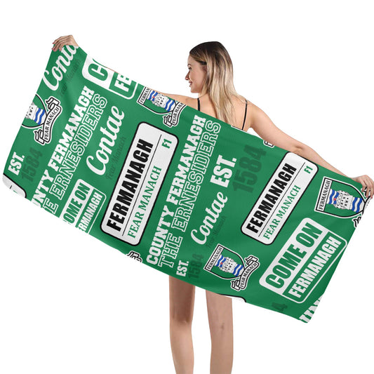 County Fermanagh Ultimate Beach Towel