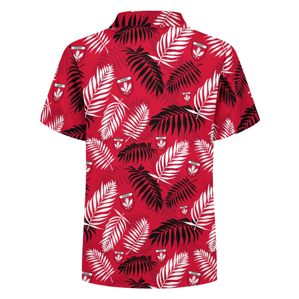 County Derry Hawaiian Button Up Shirt - Kids