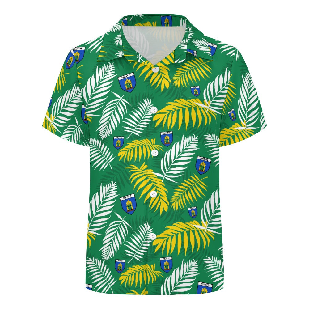 County Meath Hawaiian Button Up Shirt - Kids