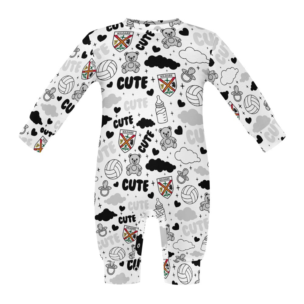 County Kildare Cute Baby Sleepsuit