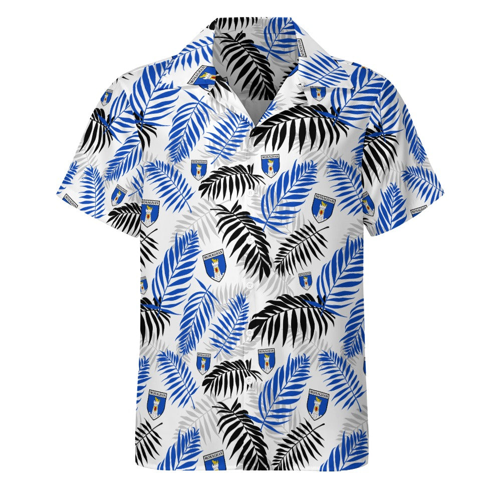 County Monaghan Hawaiian Button Up Shirt - Adults 4XL