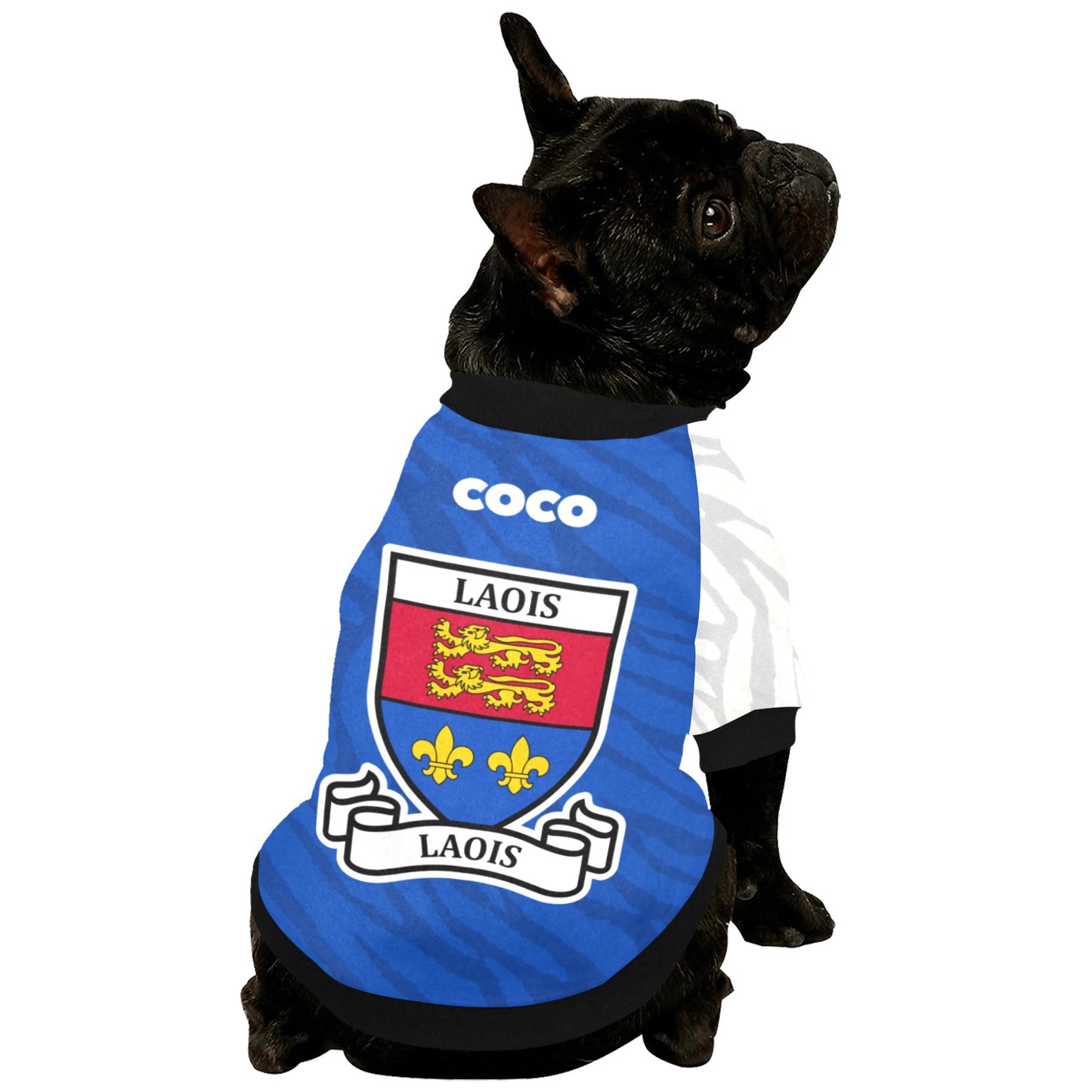 County Laois Jersey Inspired Pet Shirt
