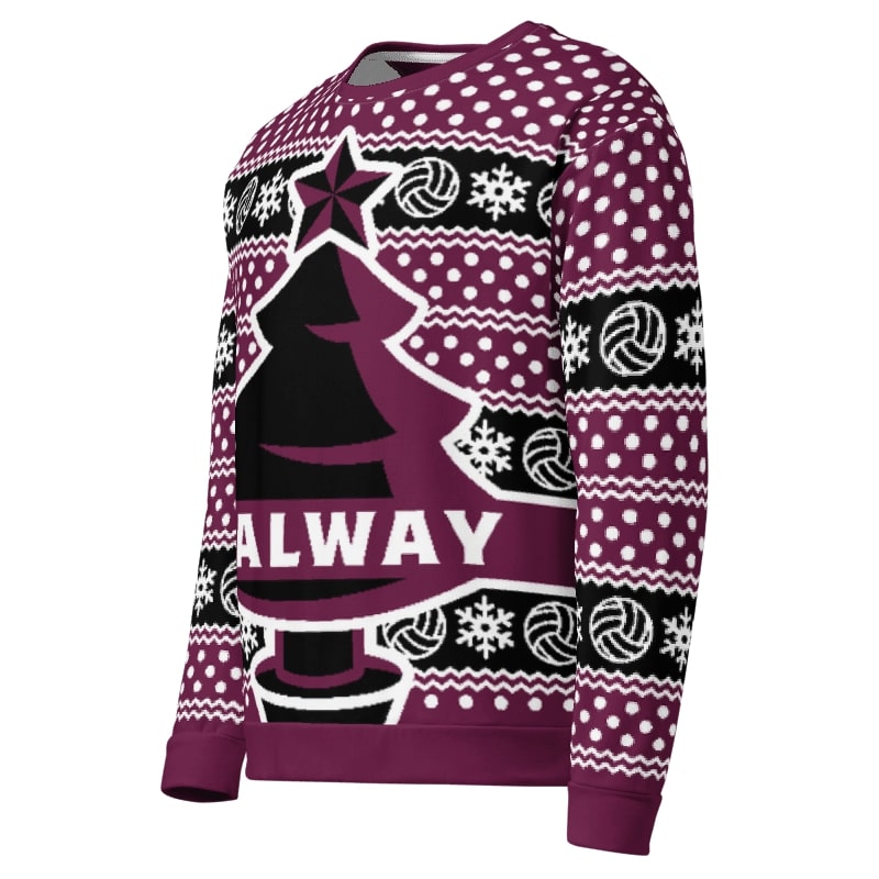 County Galway Christmas Tree Jumper