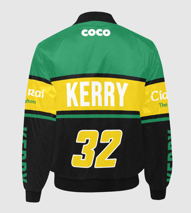 County Kerry Vintage Quilted Bomber Jacket
