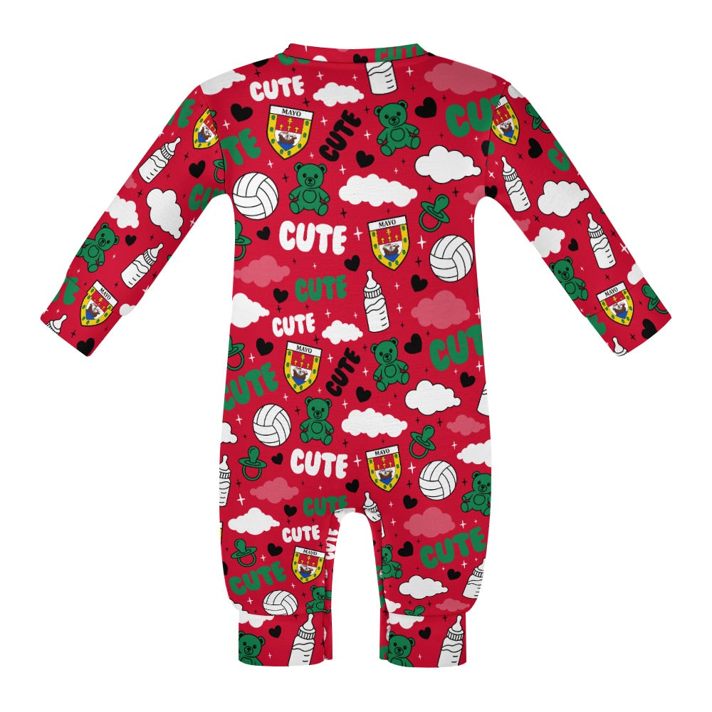 County Mayo Cute Baby Sleepsuit