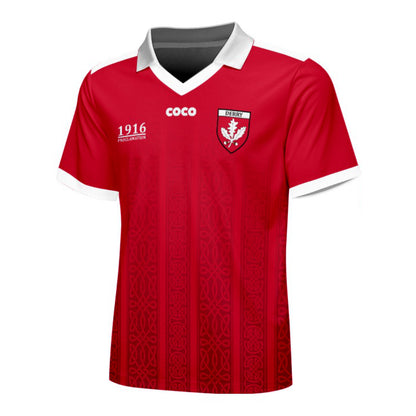 County Derry 1916 Proclamation Jersey - Kids Age 9-10
