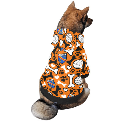 County Armagh Pooch Pattern Pet Hoodie