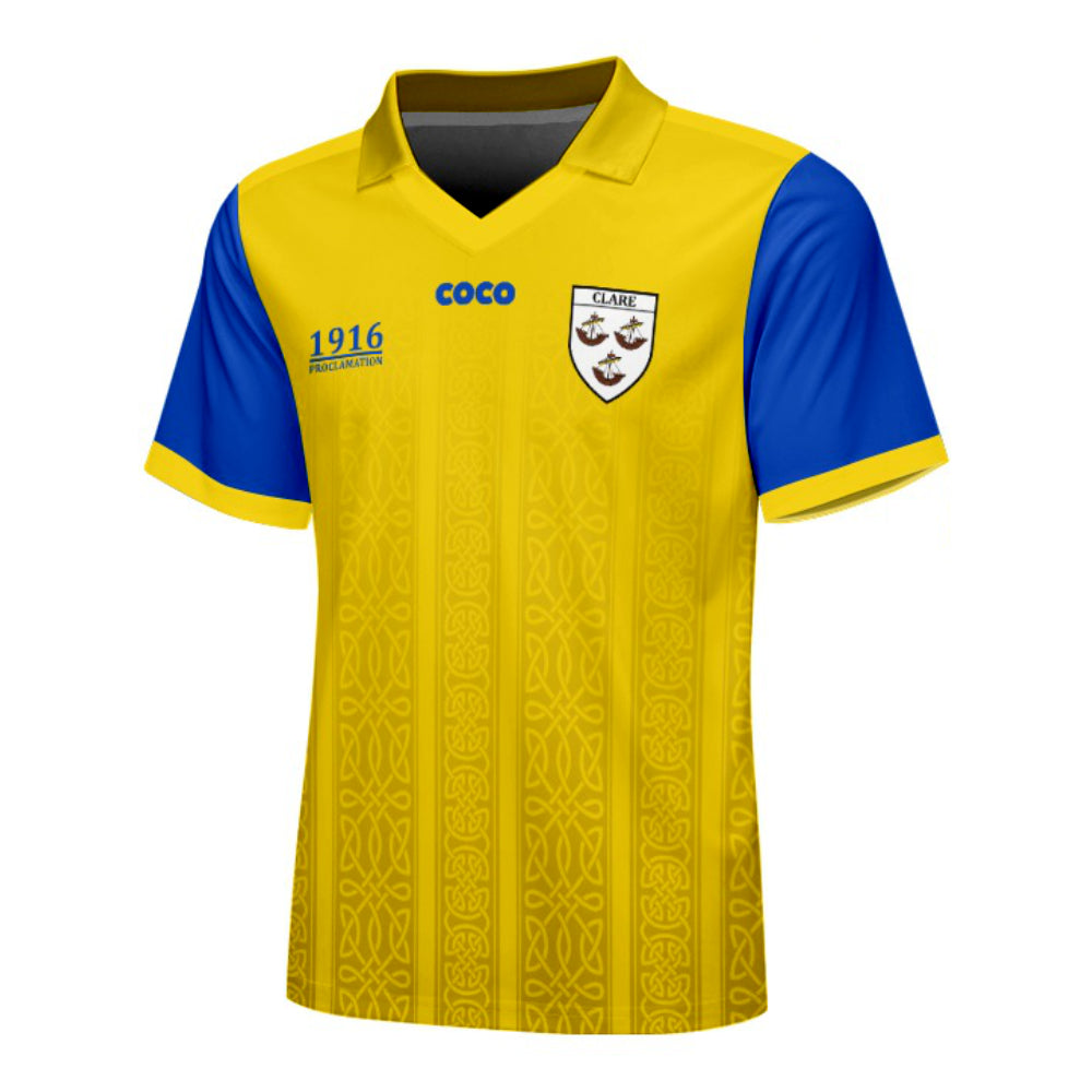 County Clare 1916 Proclamation Jersey - Kids Age 9-10