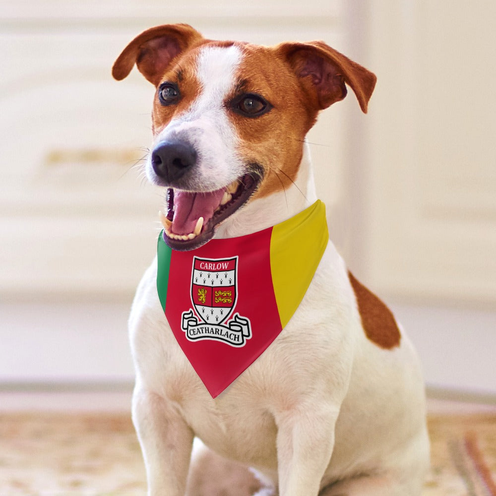 County Carlow Classic Crest Pet Bandana