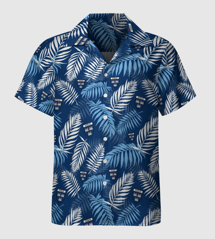 County Dublin Hawaiian Button Up Shirt - Kids