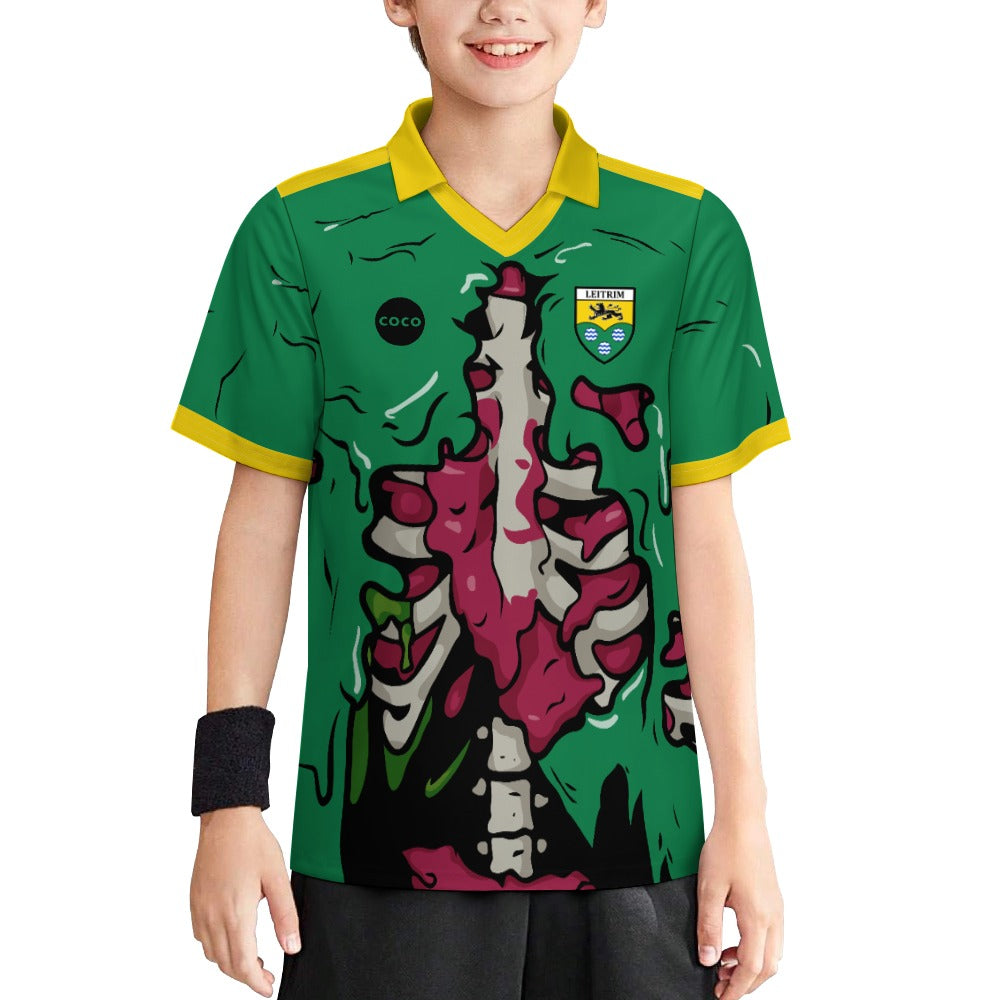 County Leitrim Spooky Halloween Jersey - Kids