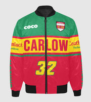 County Carlow Vintage Quilted Bomber Jacket