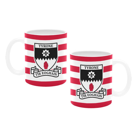 County Tyrone Retro Stripes Mug