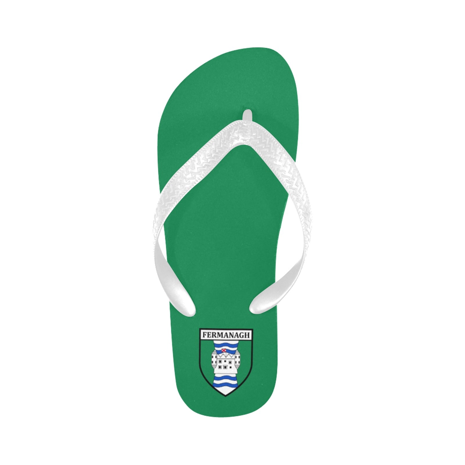 County Fermanagh Classic Crest Flip Flops